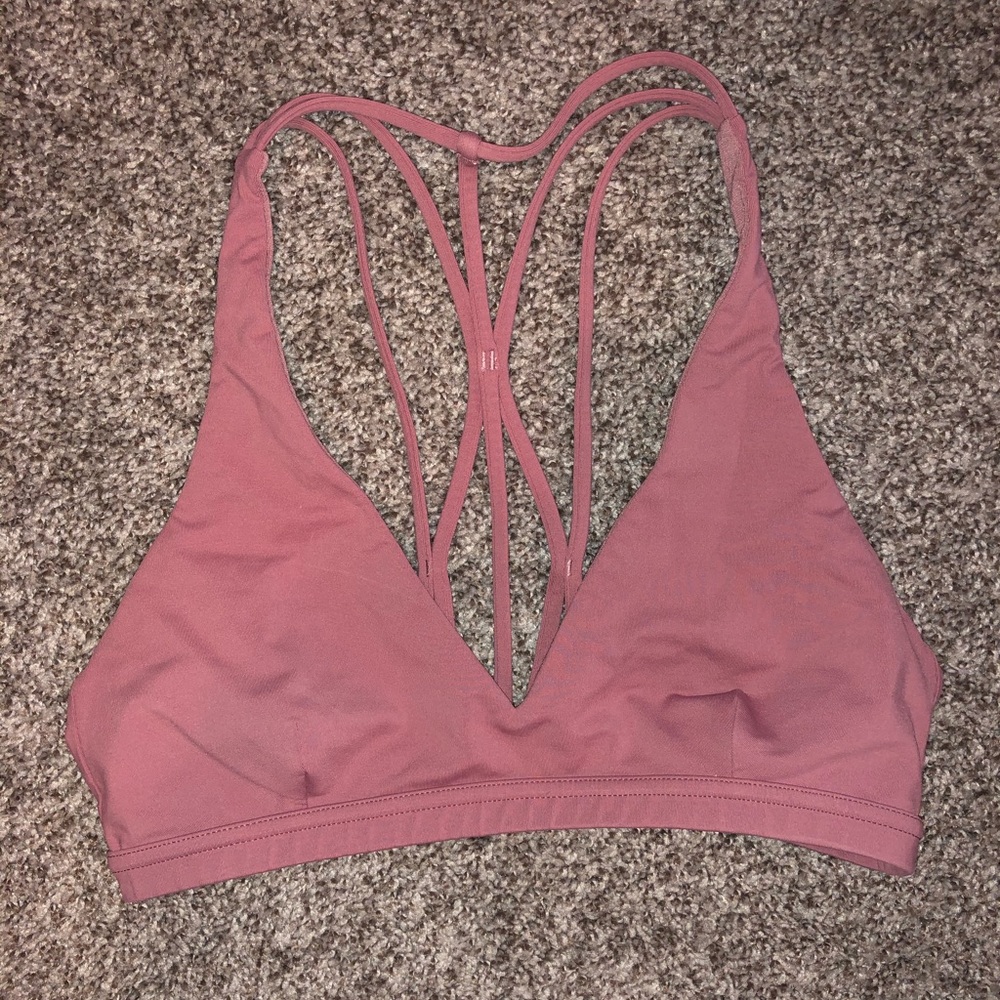 Sold Lululemon Pink Bra Size 8
